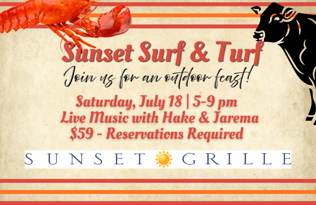 Sunset Surf \'n\' Turf Buffet - Outdoor Feast